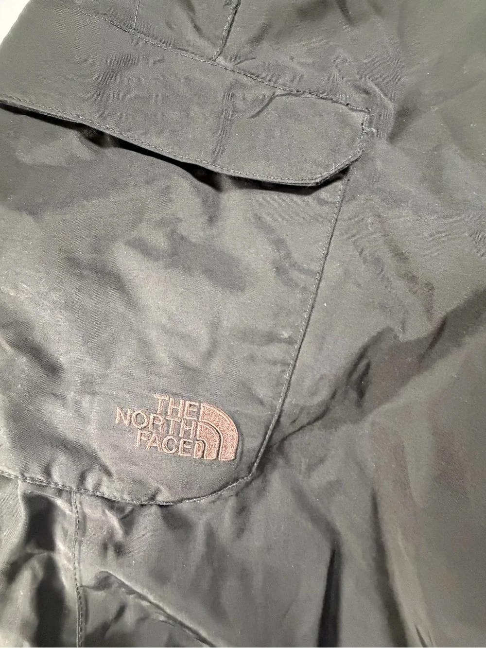 The North Face Ski Snowboard Pants Black Suspenders Mens S Small P #1004